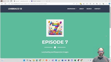 Umbraco 13 Tutorial - Episode 7 - Lazy Loading and Responsive Images with Slimsy