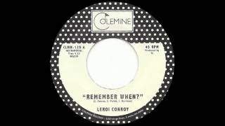 Leroi Conroy - "Remember When" - Cinematic Soul 45 chords