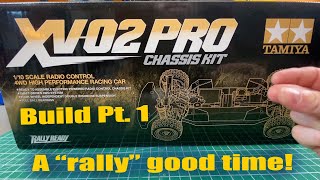 Tamiya 1/10 XV-02 Pro Rally Ready Chassis Build-A 