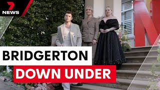 The stars of Bridgerton season 3 kick off their world press tour in Australia