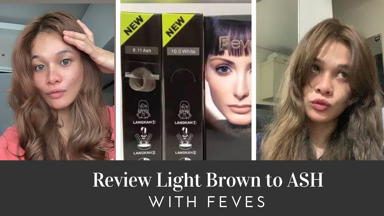 CAT RAMBUT FEVES ASH DICAMPUR CREAM DEVELEPOR MATRIX JADI ASH