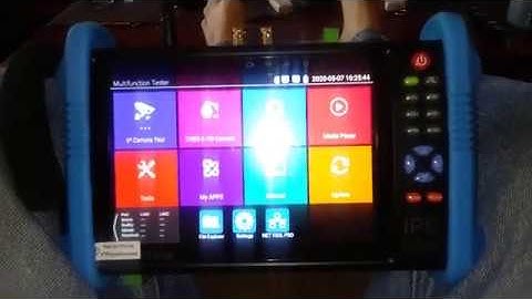 Seesii Video Monitor Network Tester Port Flashing