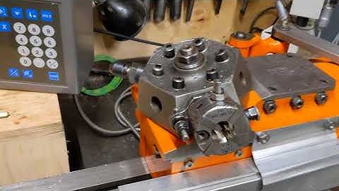 Hardinge Turret - Geometric Threading - threading brass hex stock  - Making screws