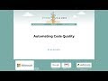 Kyle Knapp - Automating Code Quality - PyCon 2018