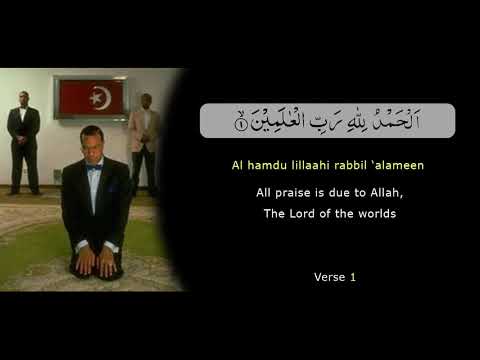 A Most Beautiful Prayer - Al-Fatihah - said by Min. Louis Farrakhan.  Arabic to English - Learner