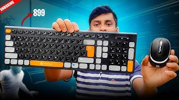 Portronics Key7 Combo Wireless Keyboard & Mouse | Best Wireless Keyboard & Mouse under 800 Rupees.