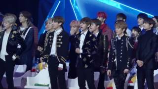 [GDA 2017] BTS reaction to Rainism 170114 Resimi