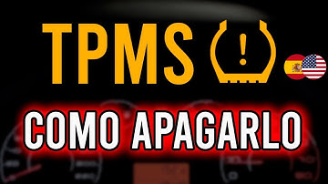 Como Apagar la Luz o testigo TPMS tires