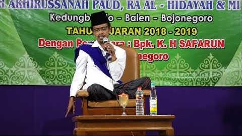 Pengajian KH. SAFARUN # paling yo lucu