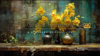 Gilded Harmony - 1 hour Relax & Unwind with Soothing Music - Meditation & Stress Relief 4K