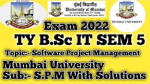 TYBSCIT  SEM-V || Software Project Management||Solution Questions|| Oct 2022|| #mumbaiuniversity2022