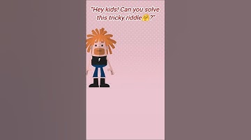 "Tricky Riddle for Kids! 🤔 What’s Always in Front of You But You Can’t See It?" | Cartoon Carnivals