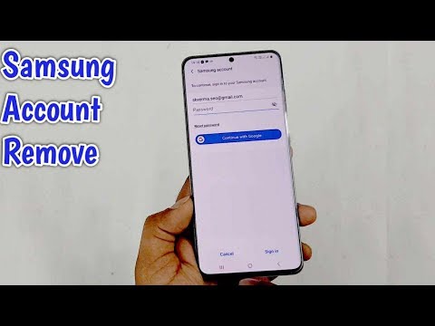 Samsung S20 Plus/ Ultra Remove Samsung Account without Hard Reset