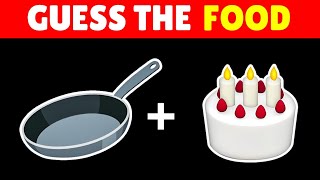 Can You Guess The FOOD🍕🌮by Emoji? Emoji quiz