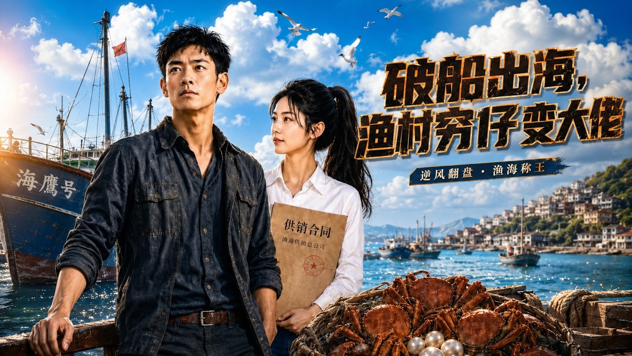 【高清全集】《破船出海，渔村穷仔变大佬》 #逆袭 #爱情 #甜宠 #反转 #热门短剧 #drama #爽剧 #電影 #精彩影视 #AI短剧