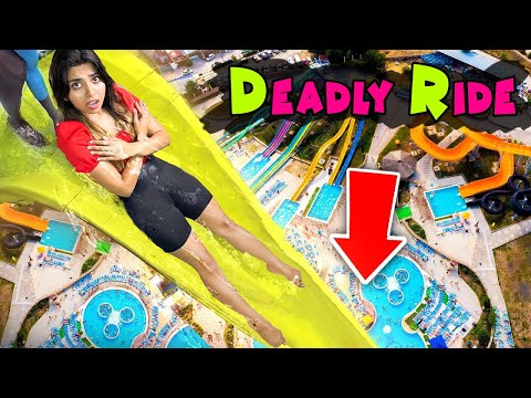 Riding the World&#39;s Most Scariest Water Slides in THAILAND!