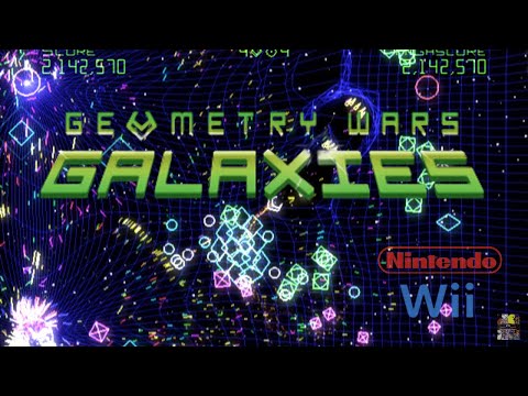 Geometry Wars: Galaxies - Nintendo Wii Gameplay