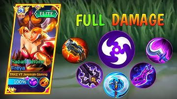 NEW META!! FREYA FULL ATTACK DAMAGE BUILD😱 ( DAMAGE HACK ) FREYA BEST BUILD 2023 | MUST TRY | MLBB