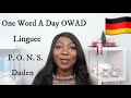 Tips on how to learn German efficiently || True Friends Similar words || My German Language Journey