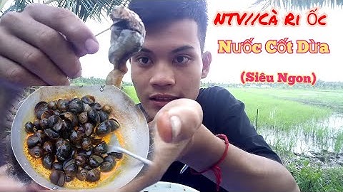 NTV//Làm Món Ốc Bươu Cà Ri Nước Cốt Dừa (Siêu Ngon)