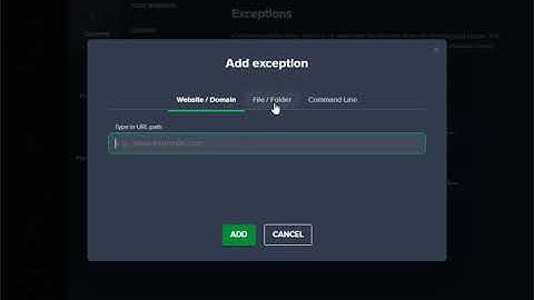 PlayOn Exclusions for Avast