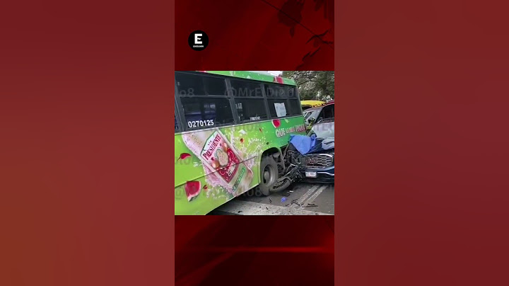 Automovilista embiste y mata a presunto asaltante en Iztapalapa