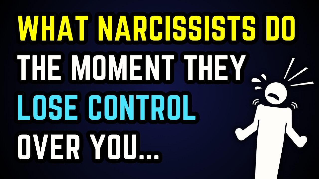 What Narcissists Do The Moment They Lose Control Over You... - YouTube