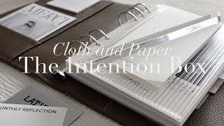 Cloth and Paper May Sneak Peeks | The Intention Box