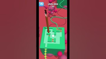 Gameplay top mobile games Relaxing n satisfying game iOS/ANDROID Stacky Dash  #shorts Level 2848