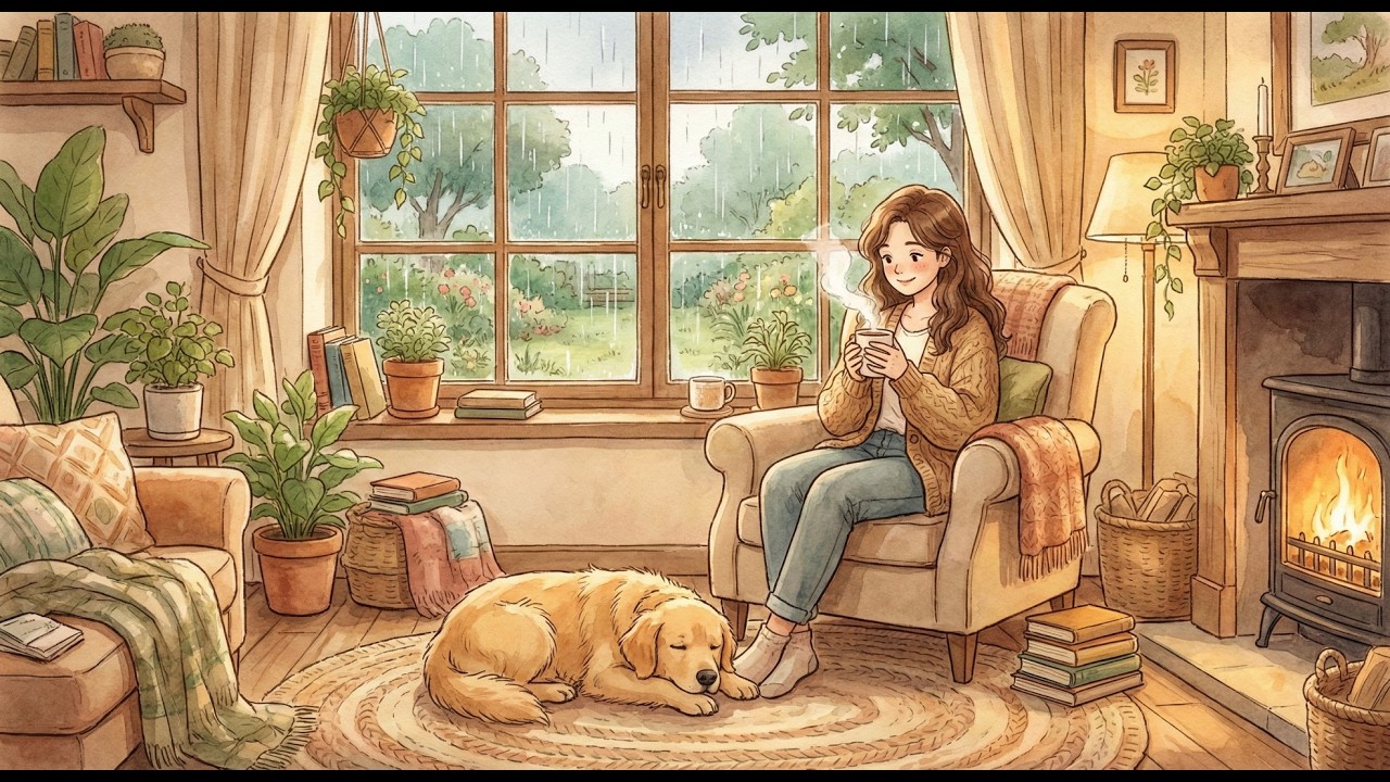 Why I Love Solitude: A Rainy Weekend Alone | Ghibli Reflection