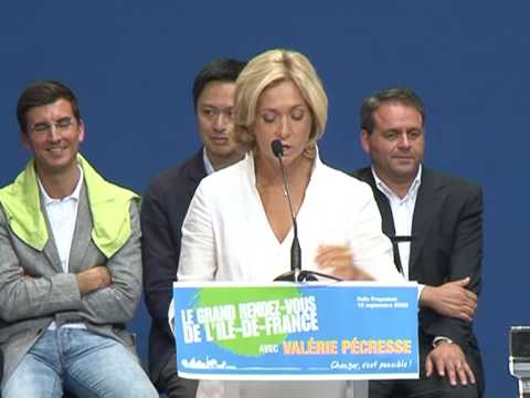 le-de-France: Valrie Pcresse lance la campagne UMP