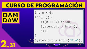 JAVA: Break y continue ☕ DAM - DAW