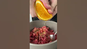 Тартар из тунца который любят все