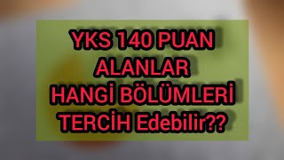 140 Puan Alanlar Hangi̇ Bölümleri̇ Terci̇h Etmeli̇?? Ek Terci̇h