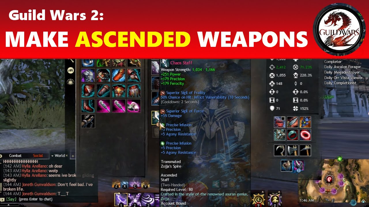 Guild Wars 2: Ascended - Weapons -