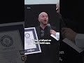 Pitbull sets Guinness World Record