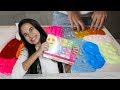 Bela Mostrando Minha Paleta de SLIME Satisfatorio e com MUITO Glitter!!!