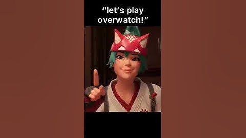 Overwatch is a Game? #anime #animation #fyp
