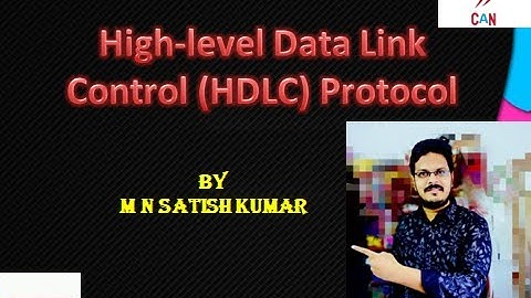 High-level Data Link Control (HDLC) Protocol || Computer Networks || Datalink layer Protocols