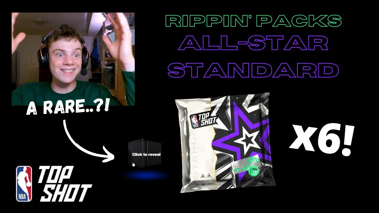 RARE in Standard Pack?! | Last All-Star Drop | NBA Top Shot