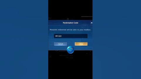 mlbb redeem code || #viral #mlbb #shorts