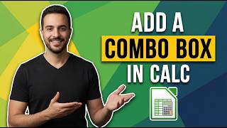 How To Add A Combo Box In LibreOffice Calc (Easy Step By Step Guide)
