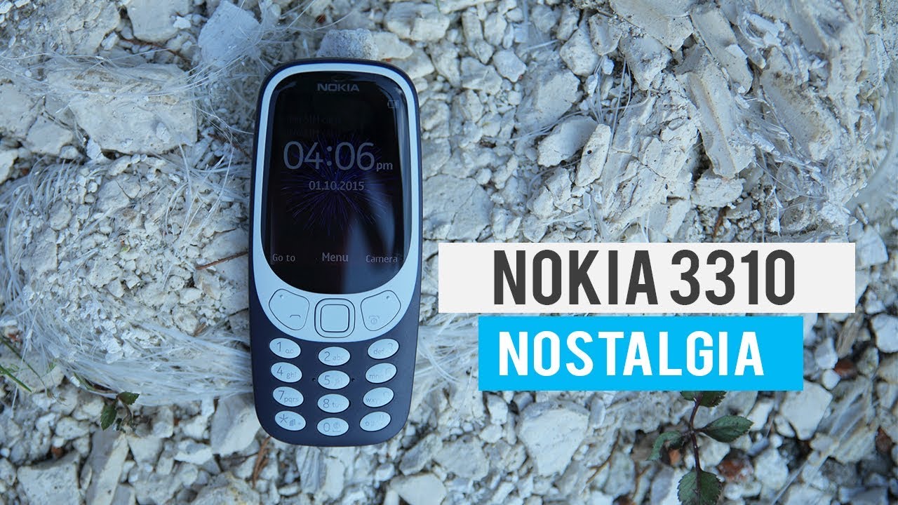 Nokia nostalgia. Está aí novamente o 3310