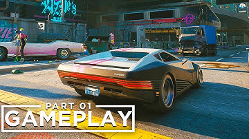 CYBERPUNK 2077 Walkthrough Gameplay - Part 1 (PS5) FULL GAME