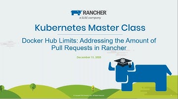 Kubernetes Master Class - Addressing the Amount of Pull Requests in Rancher