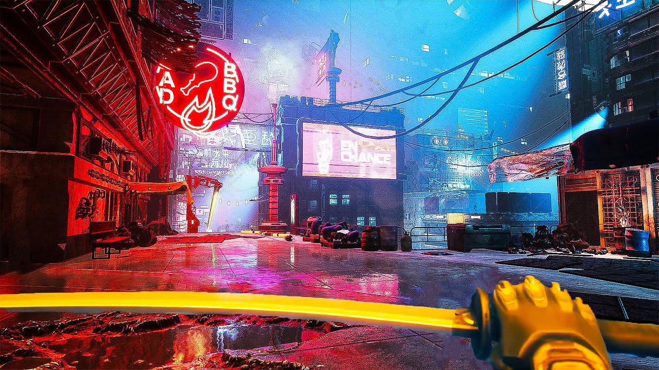 GHOSTRUNNER Gameplay Demo 15 Minutes (4K 60FPS)