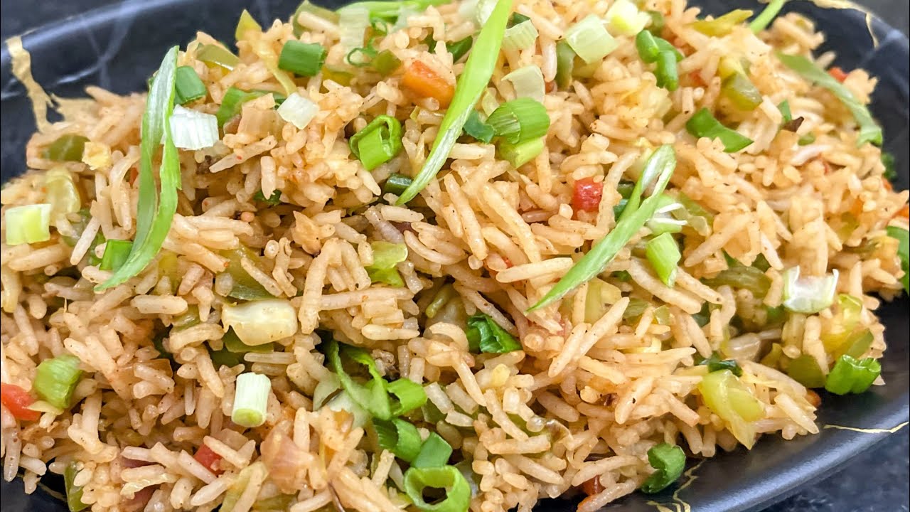 फ्राइड राइस, रेस्टोरेंट जैसा स्वाद घर में | Veg Fried Rice recipe ...