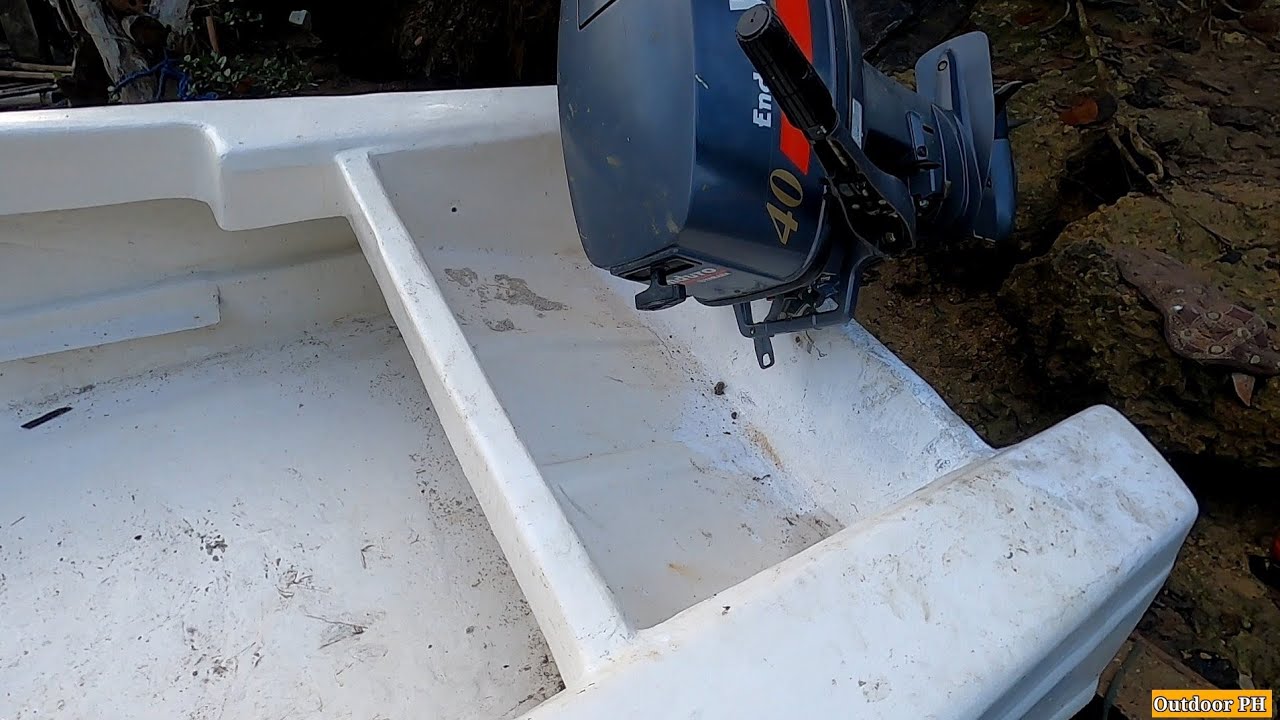 Outboard engine setup Yamaha 40hp YouTube