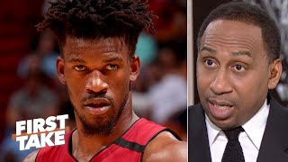 Jimmy Butler and the Heat are the biggest threat to the Bucks - Stephen A. | First Take