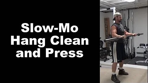 Pump Up Your Shoulders With Slow-Mo Hang Clean and Press
